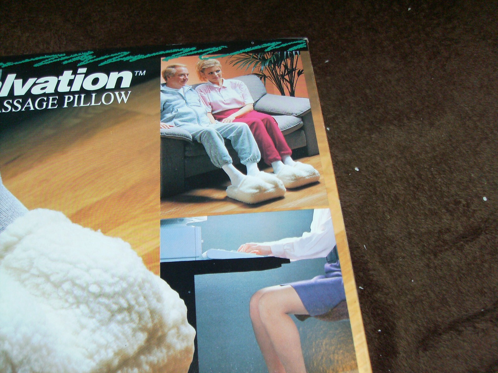 Homedics Sole Salvation Luxury Foot Massage Pillow With Instructions eBay