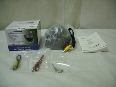 SPECO - 960H CCD 700TVL Mini Outdoor IR Dome Mount Surveillance Camera HT5940H