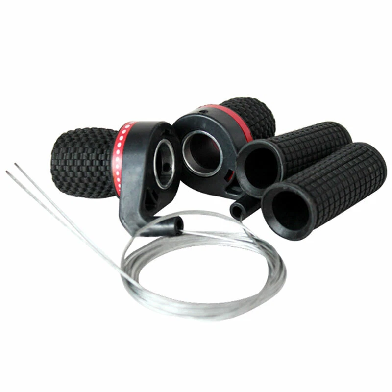 Bike grip shift clearance knob