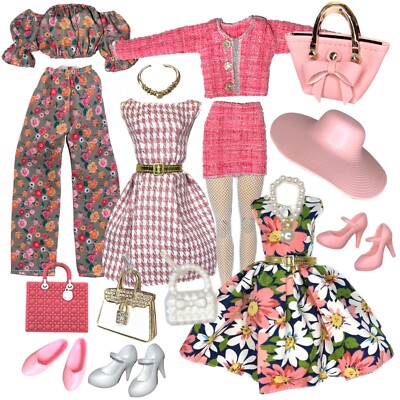 Clothes Deluxe Fashion Pack for 12 inch Fashion Doll KATHERINE Set