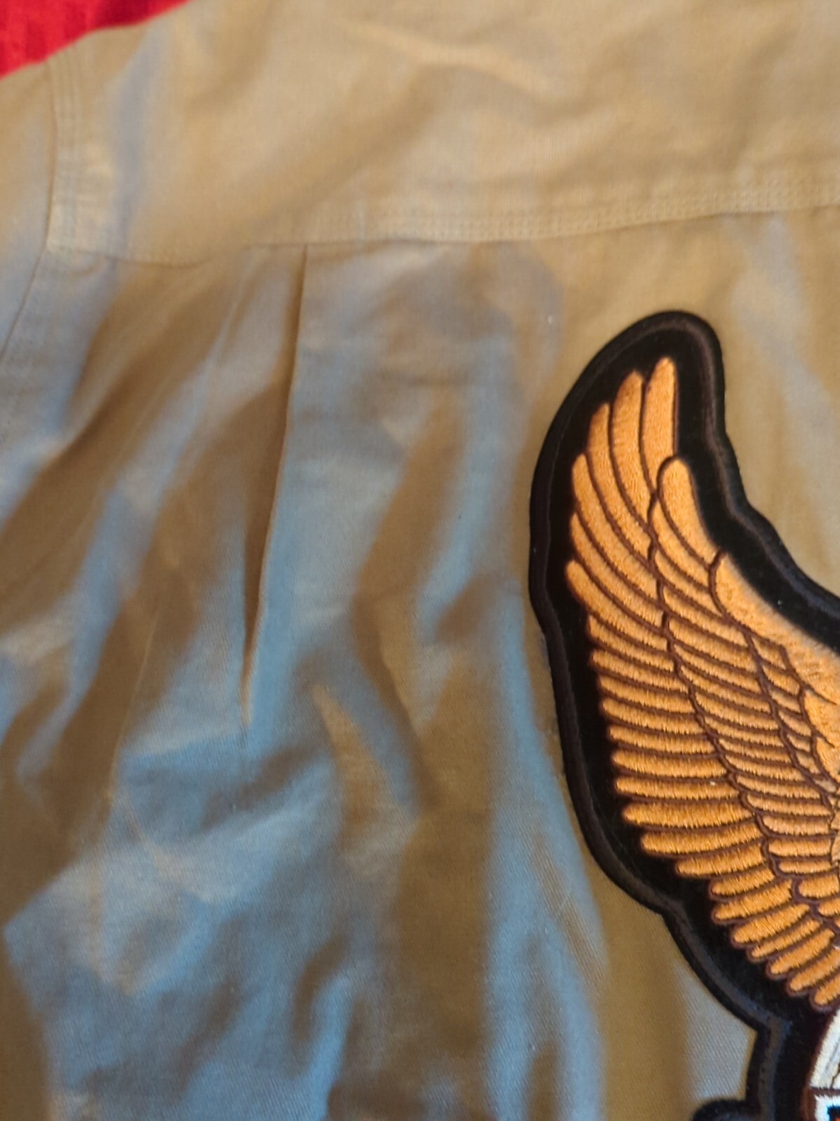 Harley Davidson Eagle Patch Ruff Hewn Button Insu… - image 9