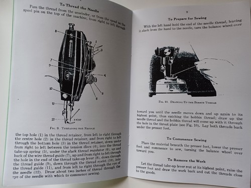 Reproduction du manuel d'utilisation Singer 95-10 (rare version 1937) - Photo 5/12
