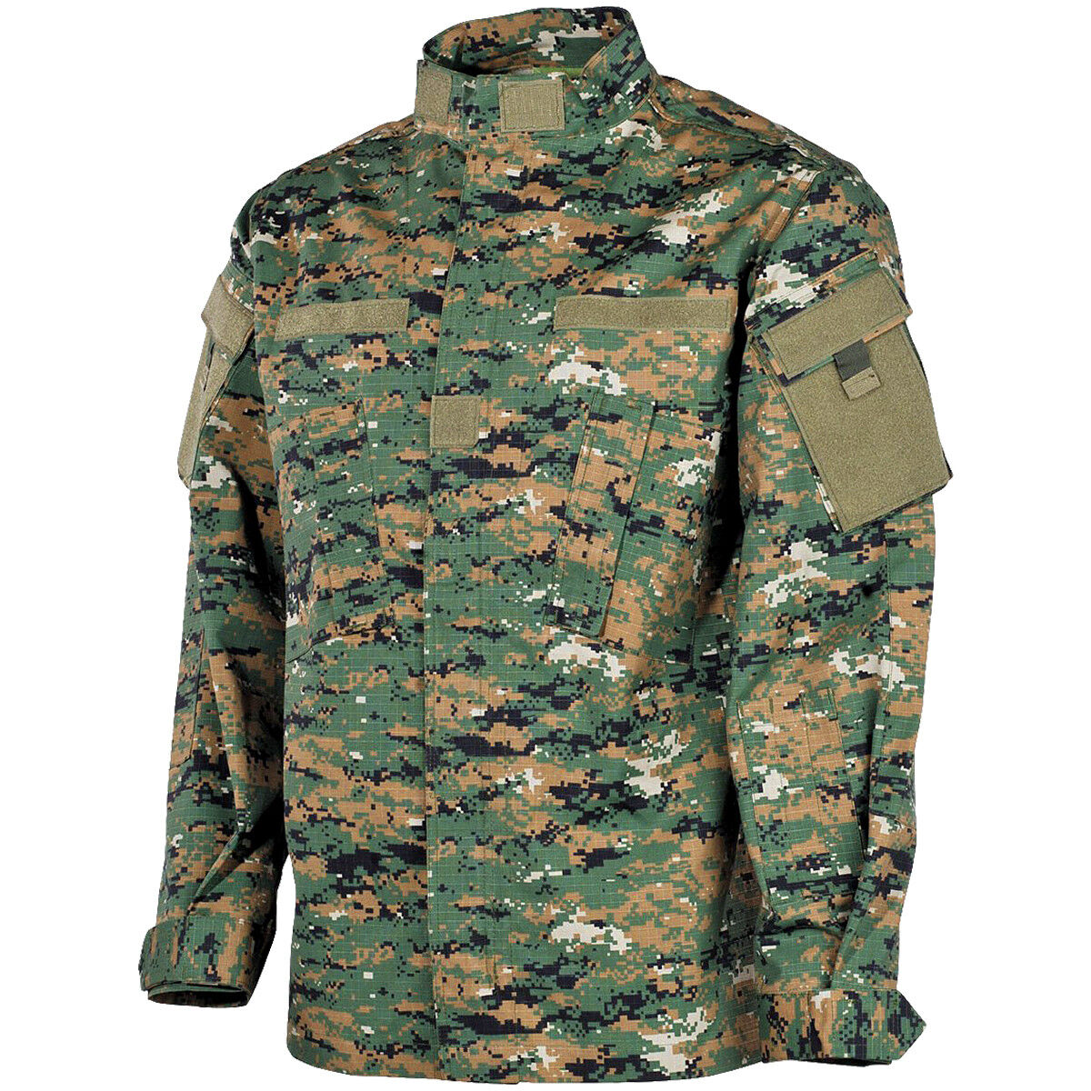 MFH ACU Mens Field Jacket Military Work Shirt Army Ripstop MFH ACU Mens Field Jacket Military Work Shirt Army Ripstop