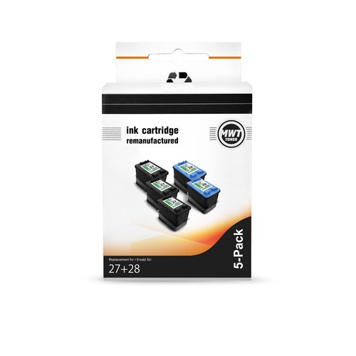 COLORETTO Tintenpatronen Set – Ersatz Für HP 27XL & 28XL (1 Schwarz, 1 Farbig), Kompatibel Mit Vielen Deskjet/Officejet Druckern