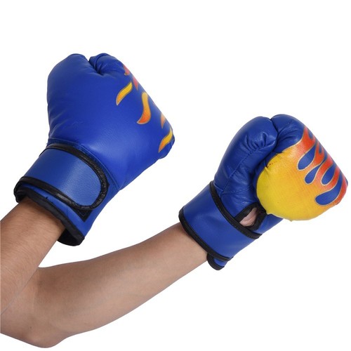 BLUE Child Boxing Fighting Muay Thai Sparring Punching Kickboxing Grappling MU - Picture 11 of 12