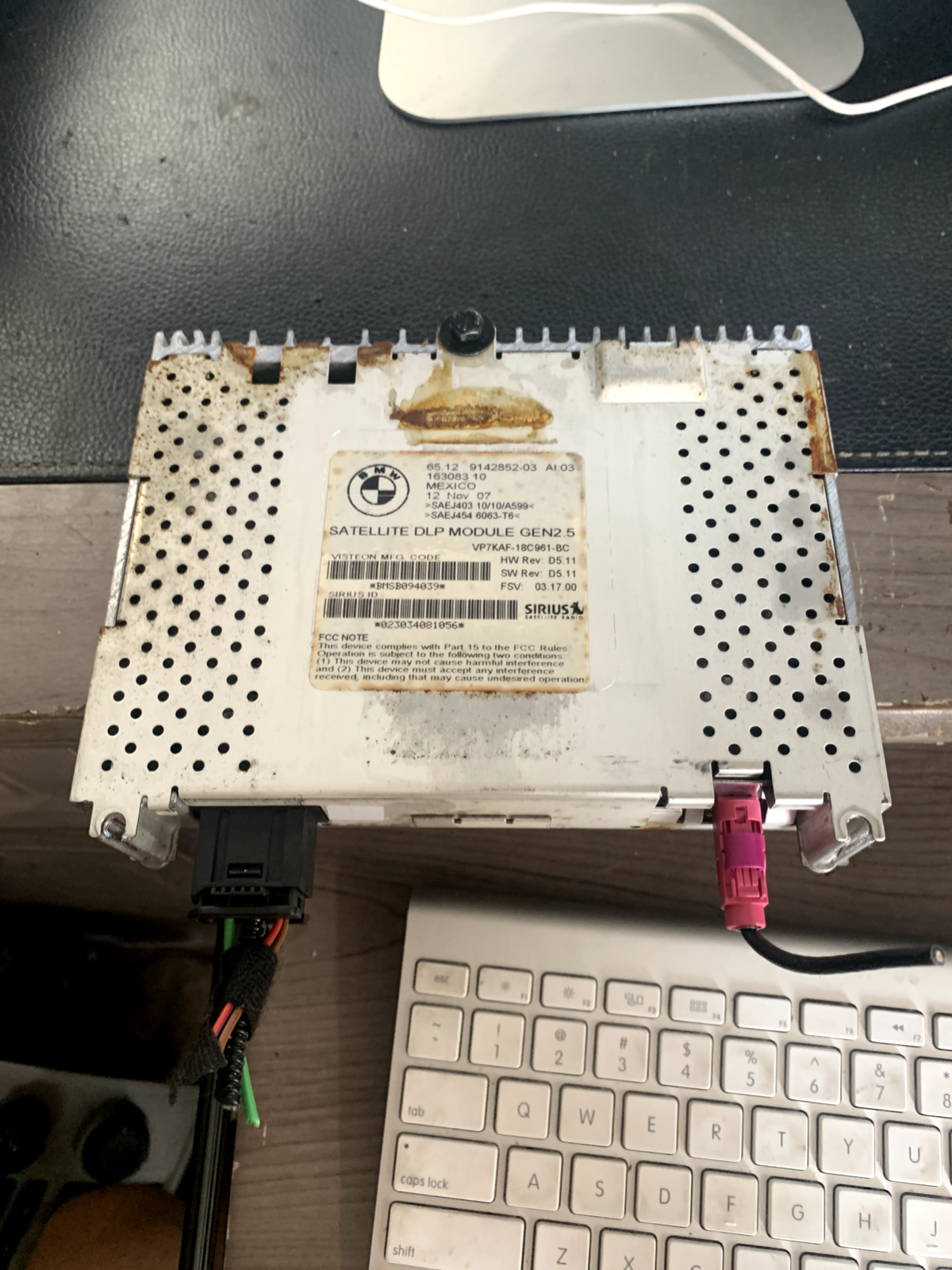 02-16 BMW X5 X6 Z4 Radio Satellite DLP Module GEN 2.5 SIRIUS  