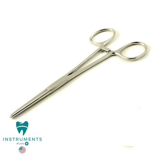 2 PCS Fishing Hemostat forceps 5" Straight Pean Forcep Locking Clamps Stainless - Picture 4 of 6