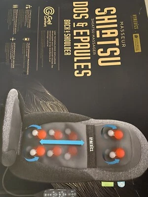 HoMedics CBS-1800-EU Siège Massage Shiatsu dos et épaules - Vibrant et Chauffant - Photo 1/4