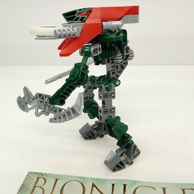 Lego Bionicle 8616 Vahki Vorzakh 100% Complete w/Instructions with Disk 2004