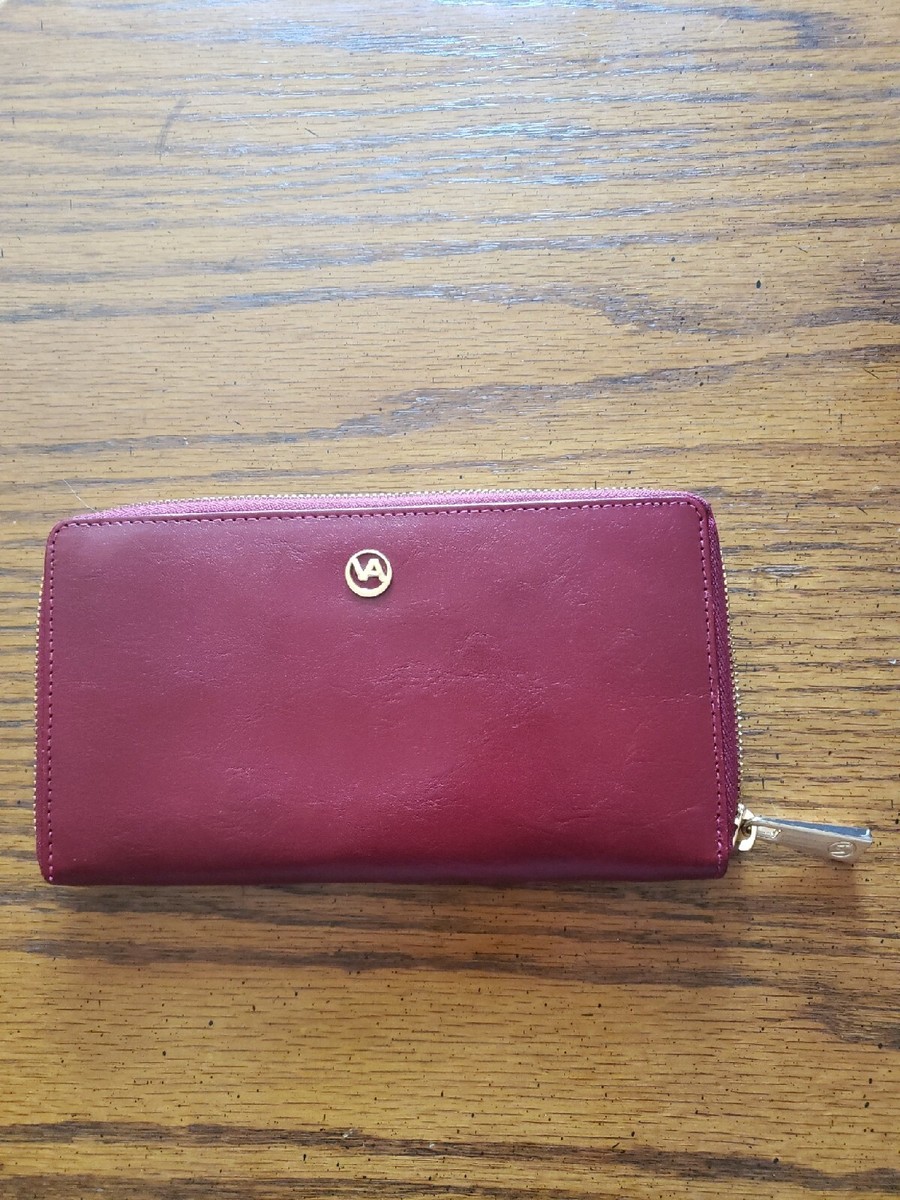 Valentina Italian Smooth Leather Ziparound Continental