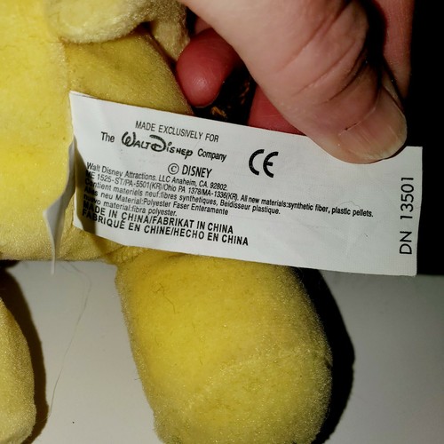 Disneyland Resort Leo Pooh Mini Bean Bag Peluche 8 Pollici NUOVO con ETICHETTE - Foto 6 di 10