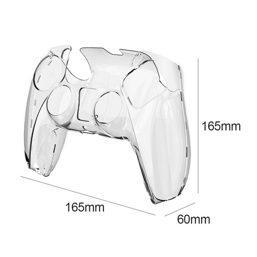 Housse de protection transparente en PC pour contrôleur PS5 - Photo 6/7