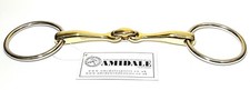 AMIDALE LOOSE RING SNAFFLE BIT WITH LOZENGE LOOSE RING TURTLE TACTIO BITS BNWT