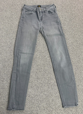 Lee Scarlett High Jeans Damen W25 L31 Skinny Fit grau #508