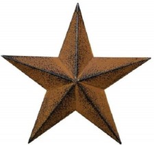 Distressed Country Metal Barn Star Primitive Wall D cor 4th of July Decoration