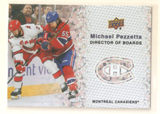 Michael Pezzetta 2023-24 Upper Deck S 2 Director of Boards Sparkle #4 Canadiens