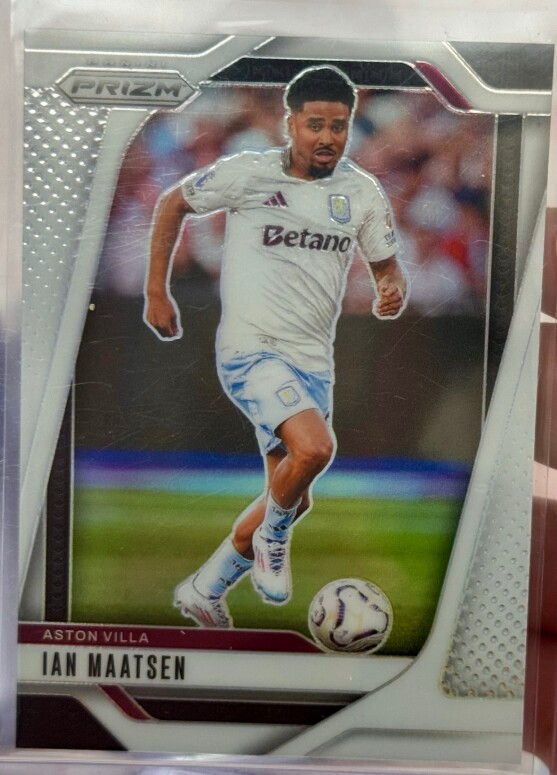 Ian Maatsen 2024 Prizm Premier League #58 Red Stars /25 Price Guide ...