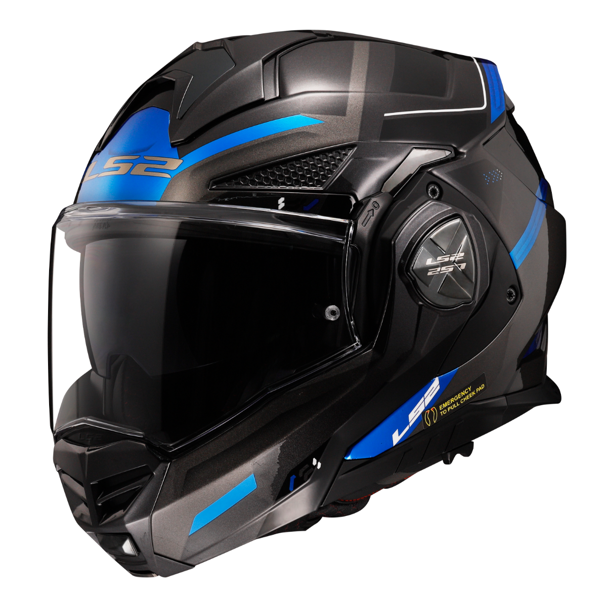 Casco Modular Ls2 LS2 ADVANT FF906 Bluetooth Sena Intercom