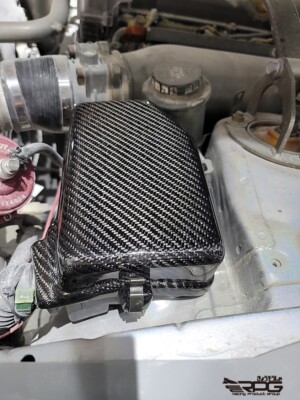 RPG Carbon Engine Bay Fuse Box Cover for 93-98 Toyota Supra A80 MK4 2JZ 2JZGTE