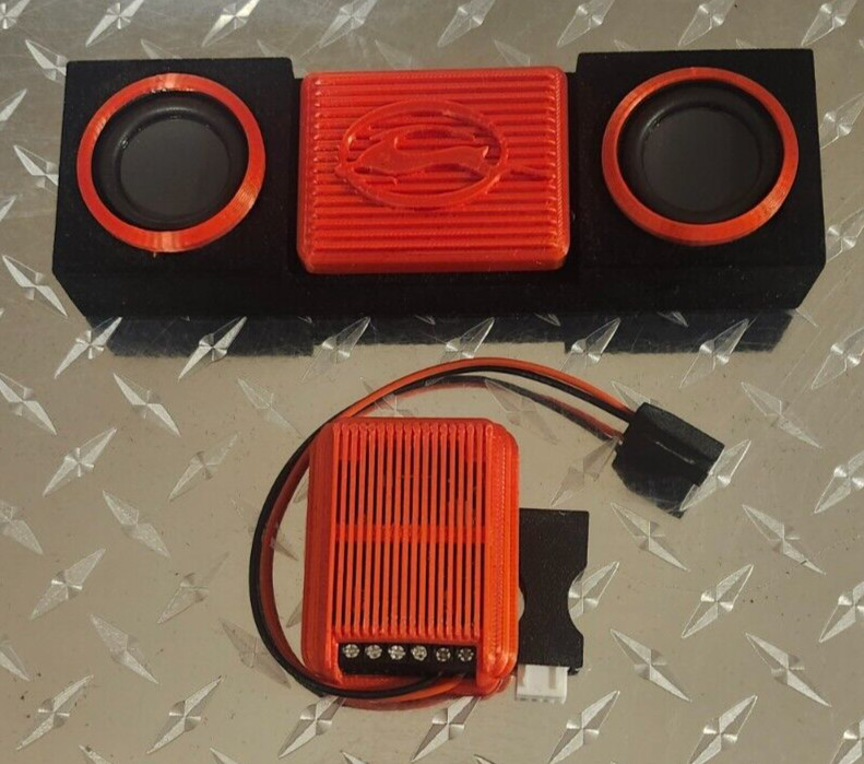 Sac City Beats RC Scale Bluetooth Speaker Sound System For Redcat SixtyFive