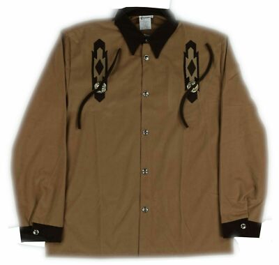 Westernhemd Cowboyhemd Wilder Westen Cowboy Countrystyle Herrenkostüm Karneval