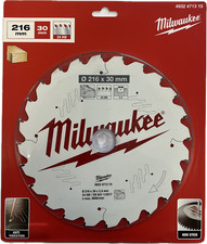 Milwaukee HM Kreiss&auml;geblatt 254mm 254x30 x 3,0 60Z Holz Kapps&auml;ge 4932471320