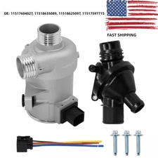 Electric Water Pump with Thermostat Kit For BMW 328i 528i 530xi 525xi X3 X5