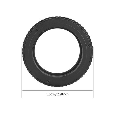 M42 To M42 Helicoid Adapter Fine Focus Control For Macro Barrel Aluminium Alloy