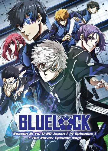 DVD Anime Blue Lock Season 2 vs. U-20 Japan Vol.1-14End+The Movie Episode Nagi