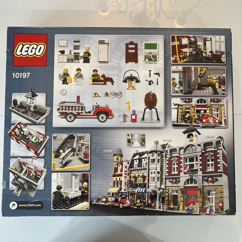 Lego Creator Fire Brigade 10197 Retired Hard to Find Building Set NEW - 第 2/8 張圖片