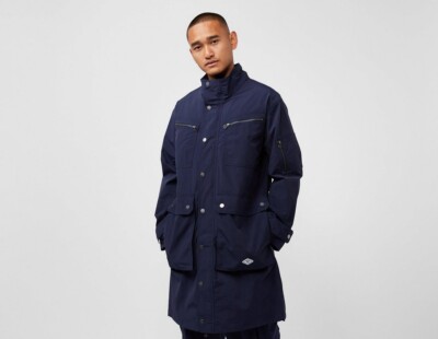 $400 PUMA X NANAMICA WOVEN COAT CORDURA NAVY MENS SIZE SMALL