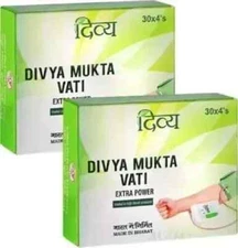 120 Tablets DIVYA PHARMACY MUKTA VATI EXTRA POWER free shipping