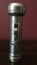Vintage Trutest Supreme Flashlight Made in USA 7 Inches Untested