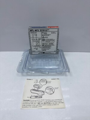 MTL 4073 Temperatur Konverter Thc Oder Rtd Eingang