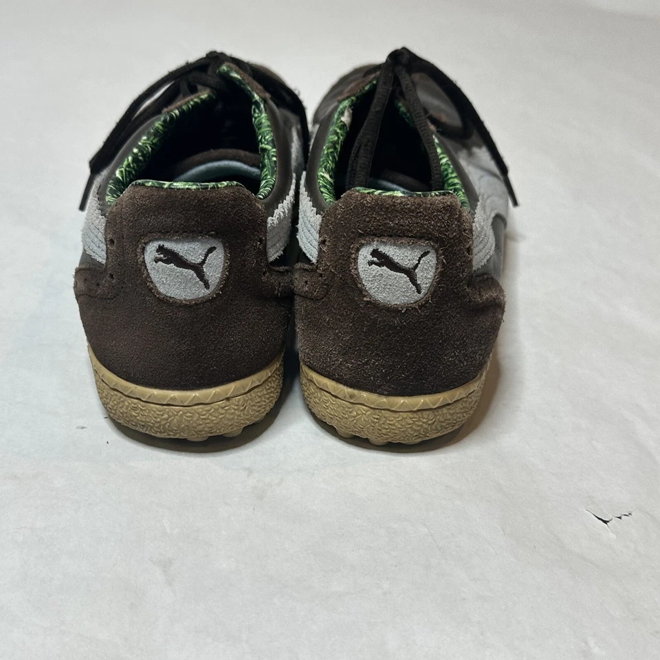 Puma гольф повседневный Sport бутсы мужской обуви кроссовок коричневый кожаный замши 181699 размер 13 - Изображение 4 из 4