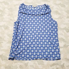 Pleione Tank Top Womens Medium Blue Pullover Sleeveless