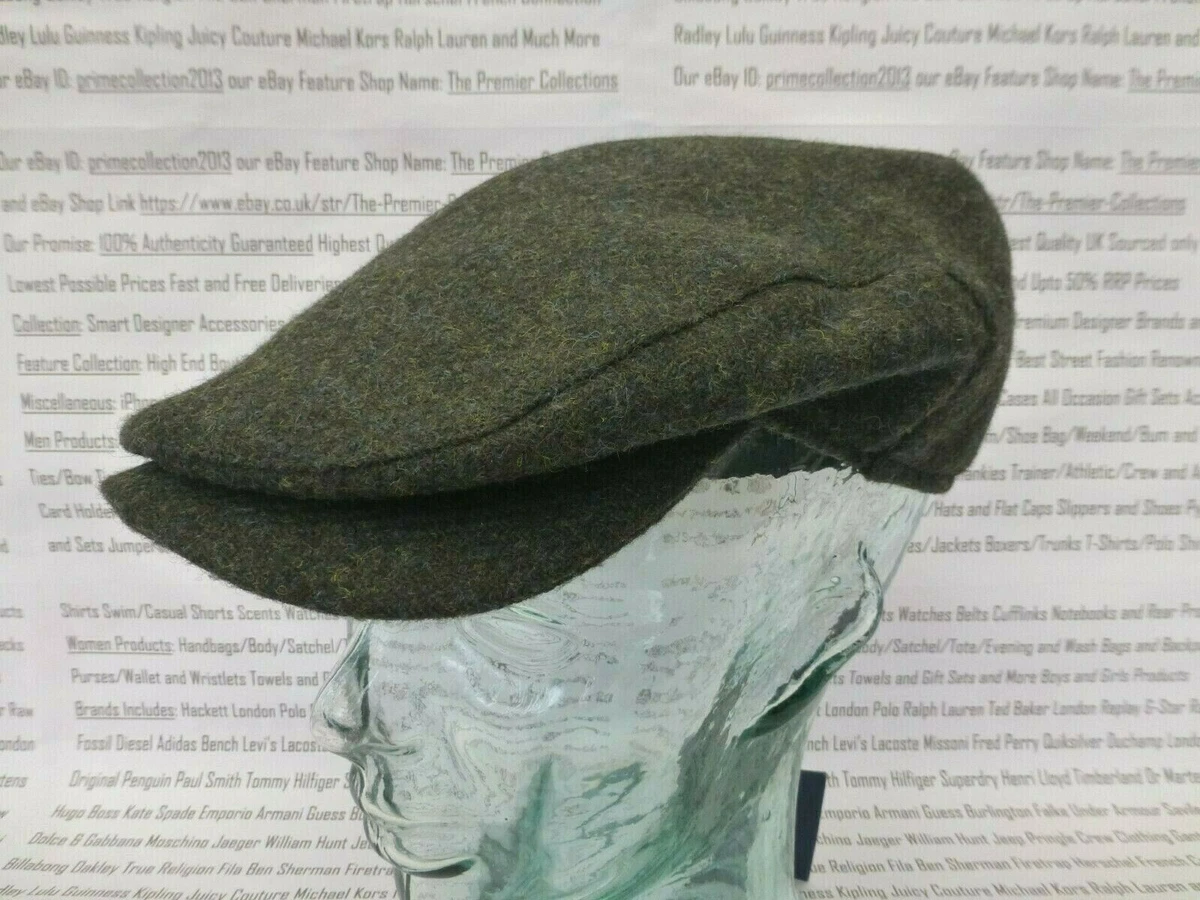 Mens green flat caps 2025