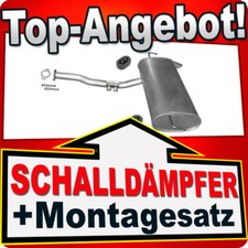 Endschalldämpfer für HYUNDAI IX35 KIA SPORTAGE 2.0 i Auspuff