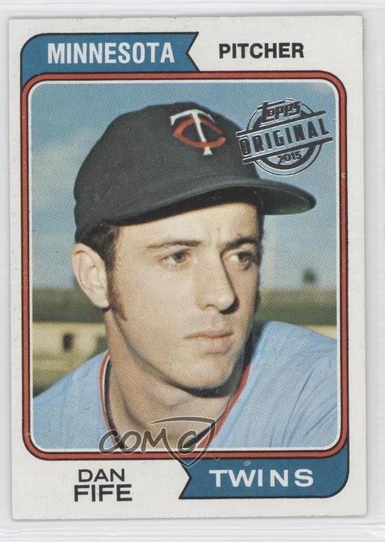 2015 Topps Originals Danny Fife #1974-421 Buyback Card