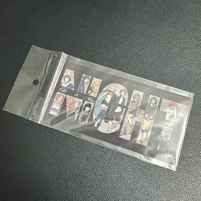 KOTOYAMA Exhibition Call of the Night Sticker Dagashi Kashi Series