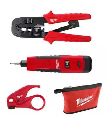 Milwaukee Tool 48-22-8101 Twisted Pair Install Kit NEW FREE SHIPPING