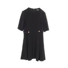 【Dresses】Versace Rayon Black Dress From Japan USED Good Good product fashion