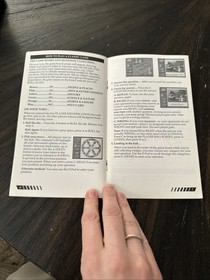 Sega CD Manual Only Trivial Pursuit W/Reg Card