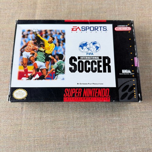 FIFA International Soccer W Manual Tested (super Nintendo 1994) SNES