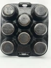 Vintage Wagner Ware Style R Cast Iron Gem Pan Catalog #1336