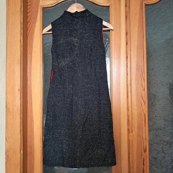 Women Marella Dress Black Wool 36 / S / 44