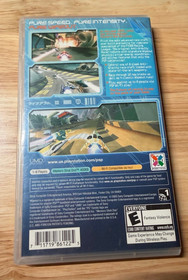 Wipeout Pure, PSP, Sony Playstation Portable Complete CIB Black Label