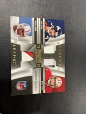 STEVE YOUNG ELWAY WARREN MOON🔥/25 RELIC 2009 NATIONAL TREASURES TRIPLE PATCHES