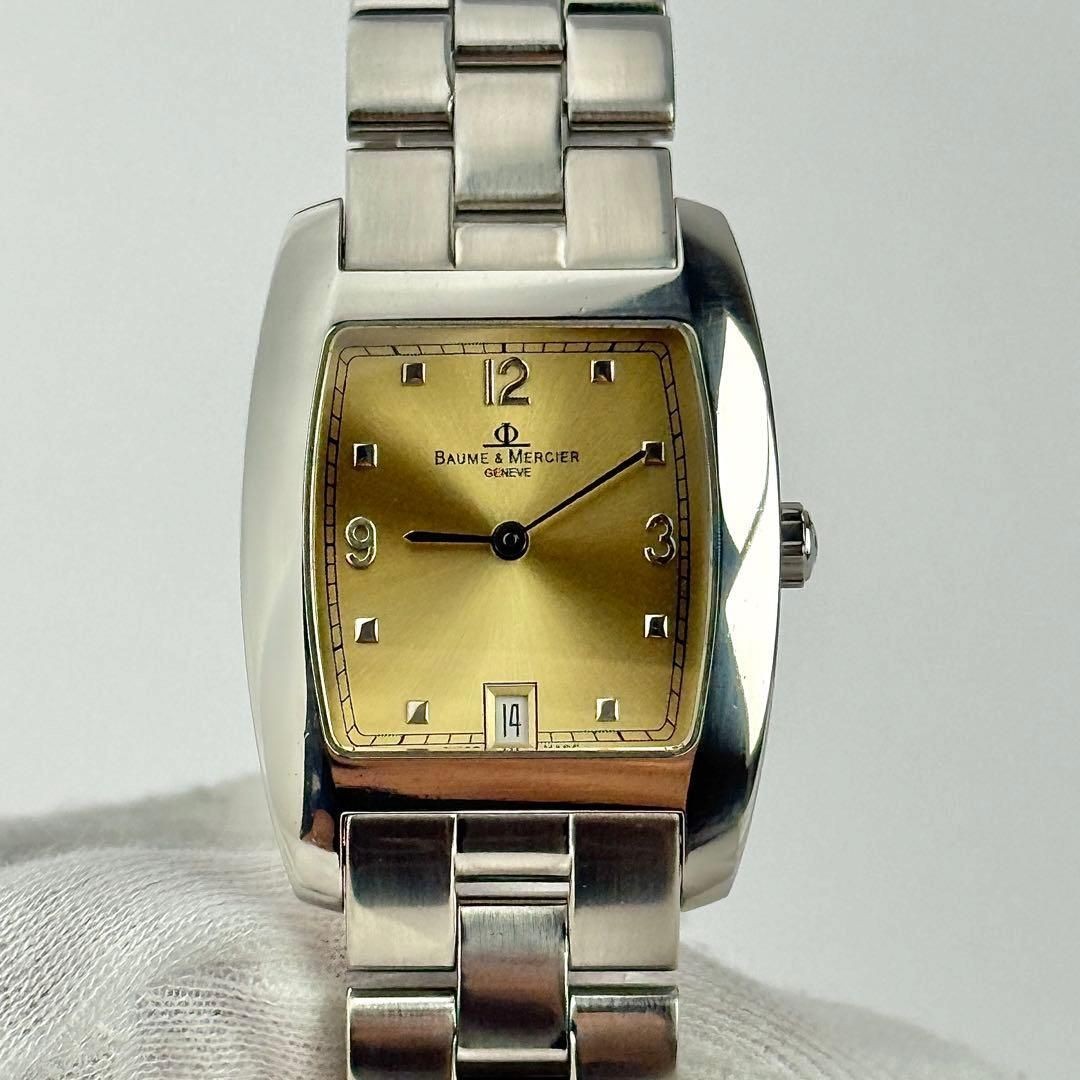 Baume & Mercier Hampn Date Unisex Watch  Battery Bo820 image 4