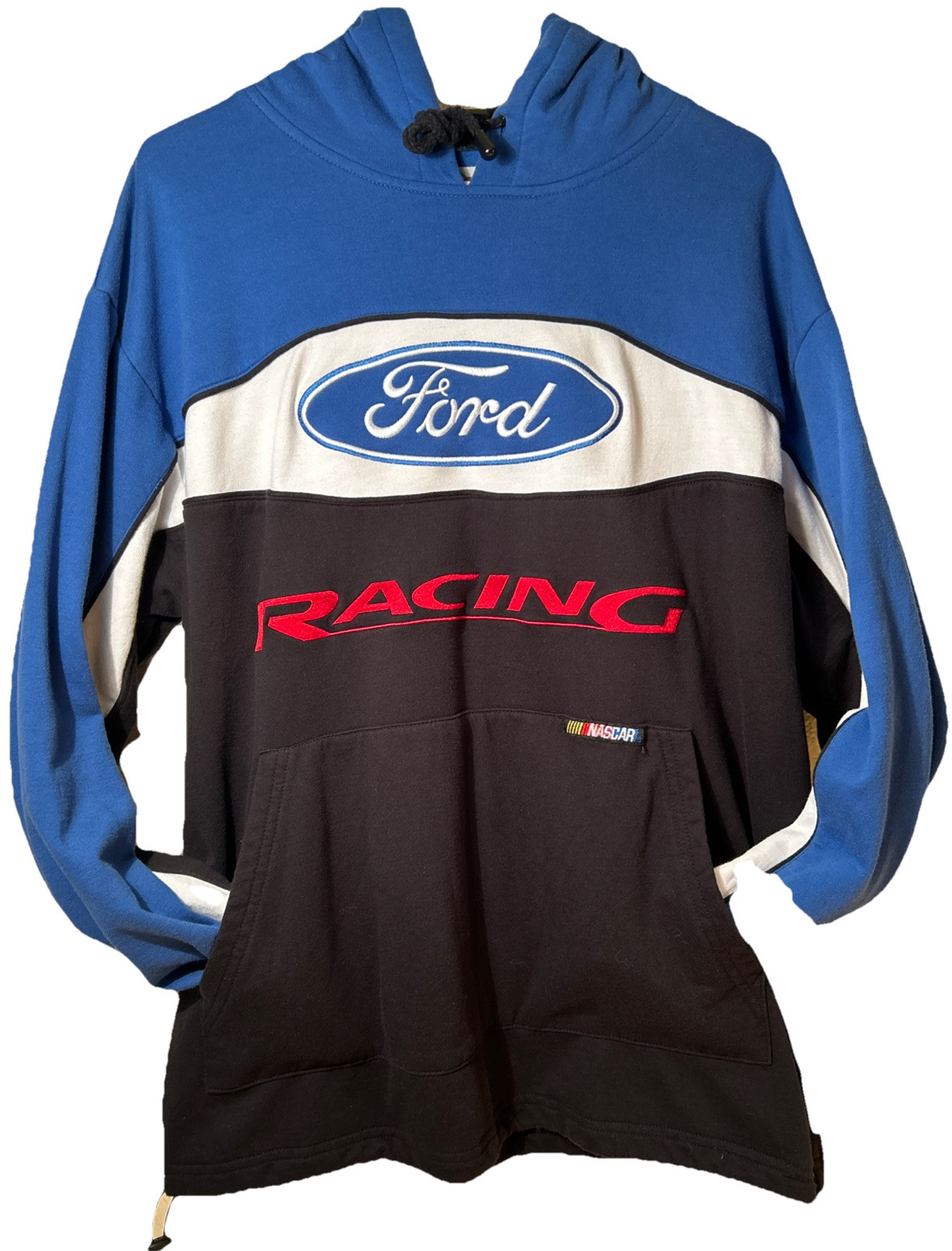 Vtg Ford Racing NASCAR Hoodie XL Racing Champions Apparel Pullover Sweatshirt